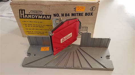 antique metal miter box|stanley mitre box instructions.